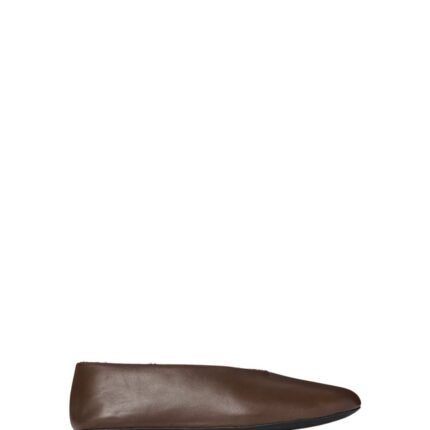 The Row Stella Slipper Medium Brown
