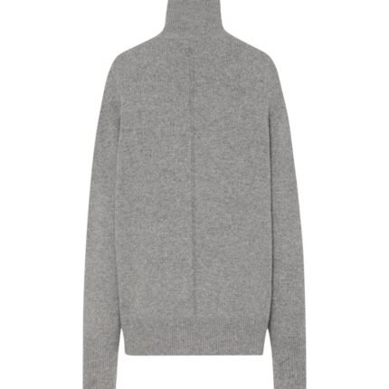 The Row Stepny Turtleneck Grey Melange