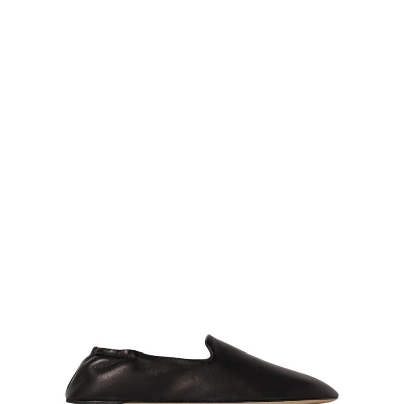 The Row Casa Slipper Black