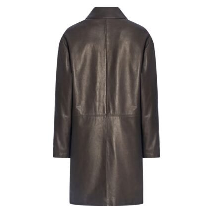 The Row Donata Coat Coffee