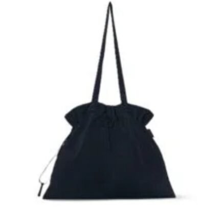 The Row Large Boone Tote Bag Black