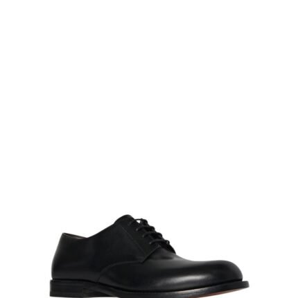 The Row Novus Derby Shoe Black