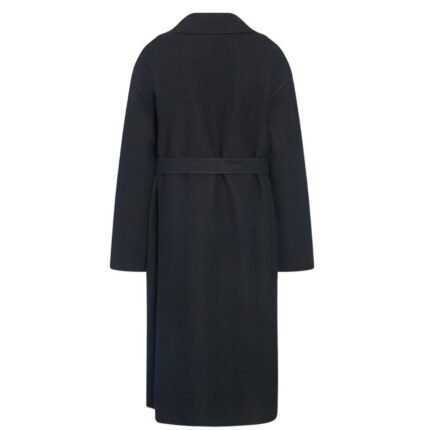 The Row Ciara Coat Black