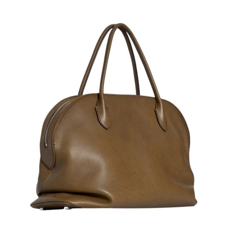 The Row Agnes 15 Bag Dark Muschio