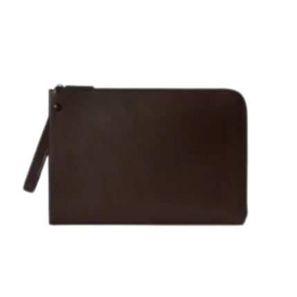 The Row Large Portfolio Wristlet Amaranto