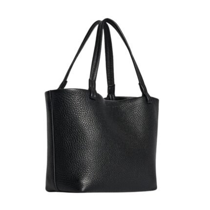 The Row Small Park Tote Bag Black