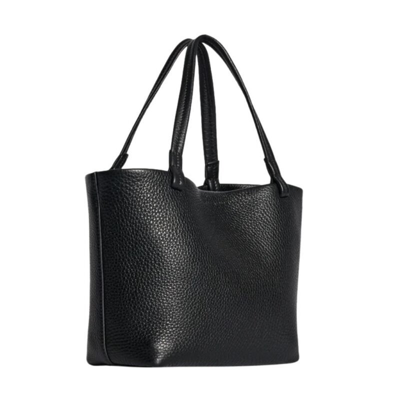 The Row Small Park Tote Bag Black