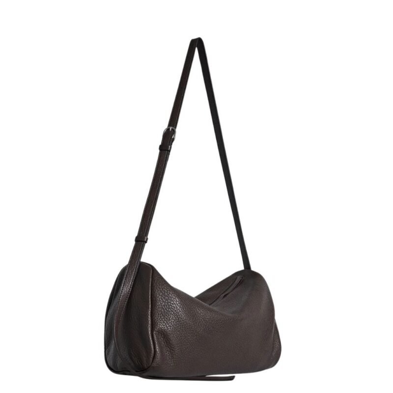 The Row Alix Bag Dark Brown