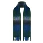 The Row Uma Scarf Blue / Green