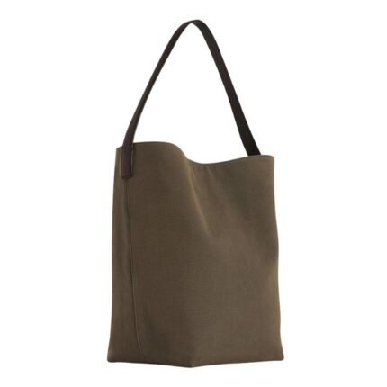 The Row Large N/S Park Tote Bag Taupe