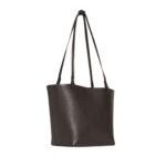 The Row Medium Park Tote Bag Walnut Shadow
