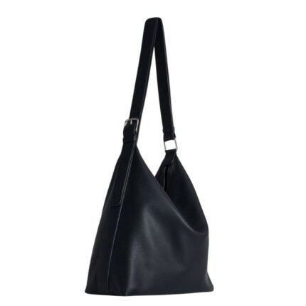 The Row Jean Shoulder Bag Black