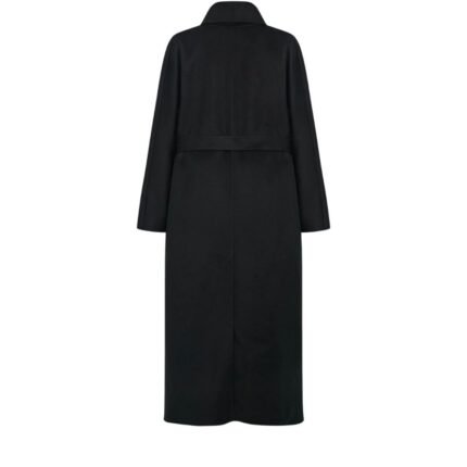 The Row Kosmo Coat Black