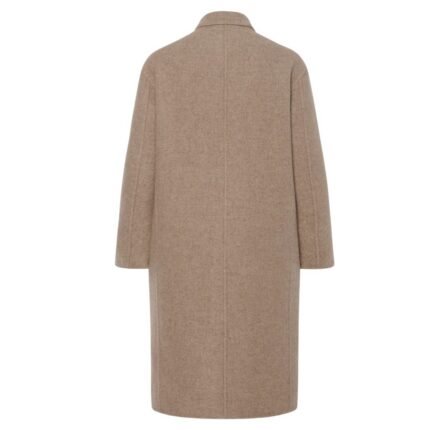 The Row Fedra Coat Natural