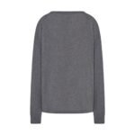 The Row Birket T-Shirt Charcoal Melange