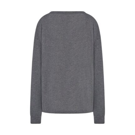 The Row Birket T-Shirt Charcoal Melange