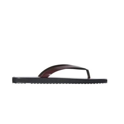 The Row City Flip Flop Bordeaux