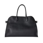 The Row Soft Margaux 15 Bag Black