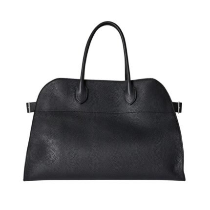 The Row Soft Margaux 15 Bag Black