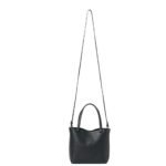 The Row Small Park Tote Bag Black
