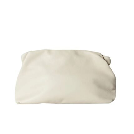 The Row Bourse Clutch Bag Ivory