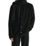 The Row Creana Scarf Black