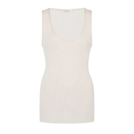 The Row Danel Tank Top Ivory