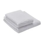 The Row Small Flower Towel White