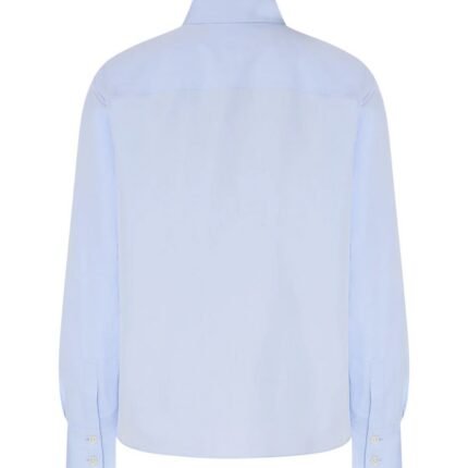 The Row Sadie Shirt Light Sky Blue