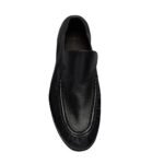 The Row Soft Moccasin Two Black