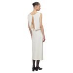 The Row Paran Dress White