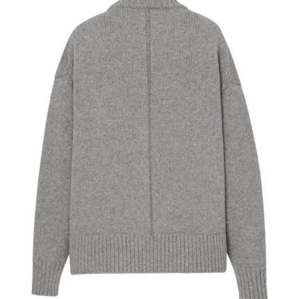 The Row Ophelia Sweater Grey Melange