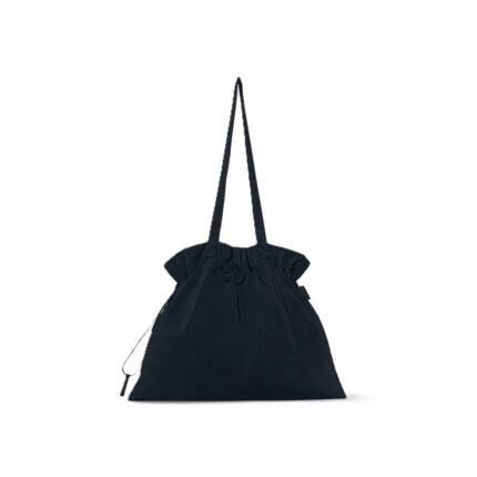The Row Large Boone Tote Bag Black