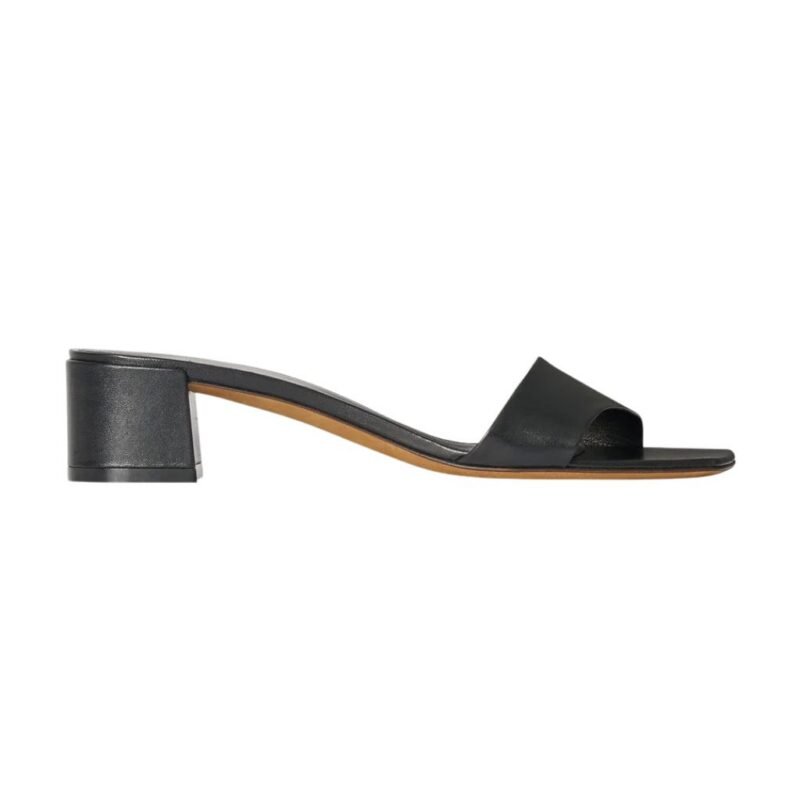 The Row New Chocolate Slide Black