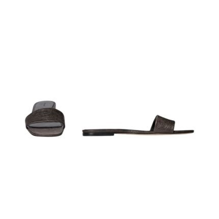 The Row Ann Slide Nut Brown
