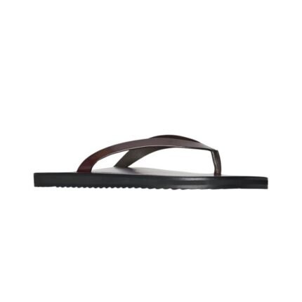 The Row City Flip Flop Bordeaux