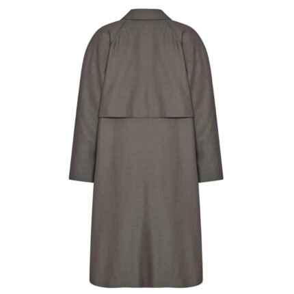 The Row Emma Coat Green