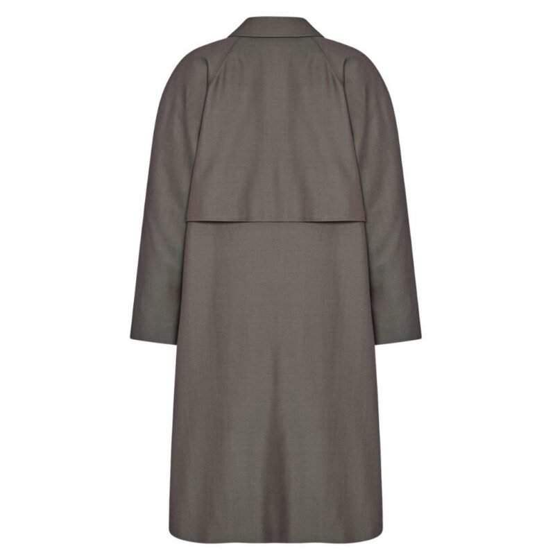The Row Emma Coat Green