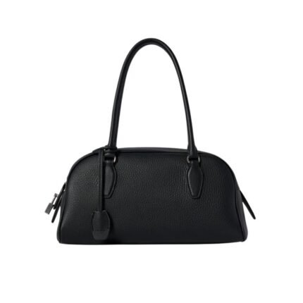 The Row Small E/W India Bag Black
