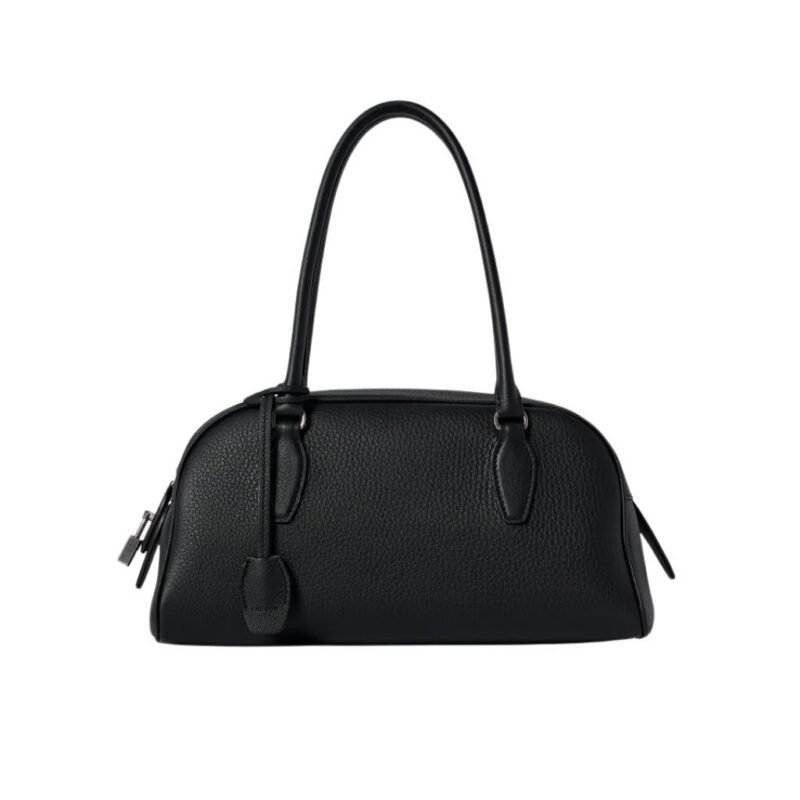 The Row Small E/W India Bag Black