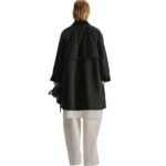 The Row Ina Coat Faded Black