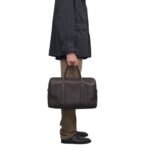 The Row Iowa Duffle Dark Brown