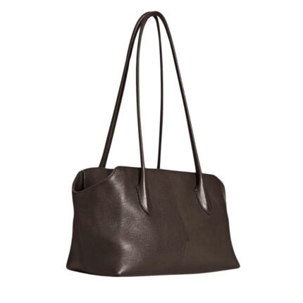 The Row Terrasse Bag Walnut Shadow