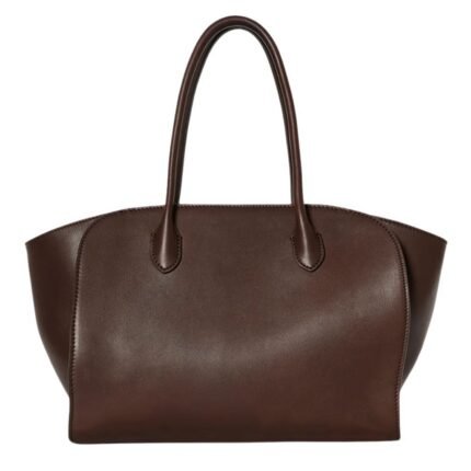 The Row Marlo 12 Bag Deep Brown