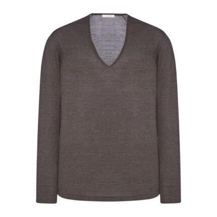The Row Pruce Top Brown Melange