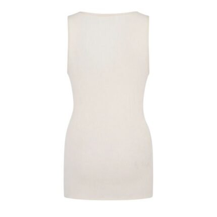 The Row Danel Tank Top Ivory