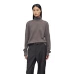 The Row Lizzy Turtleneck Faded Brown