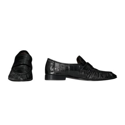 The Row Soft Loafer Black