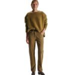 The Row Duvan Pant Pewter Grey Taupe