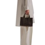 The Row Mini Georgia Bag Dark Brown / Deep Brown